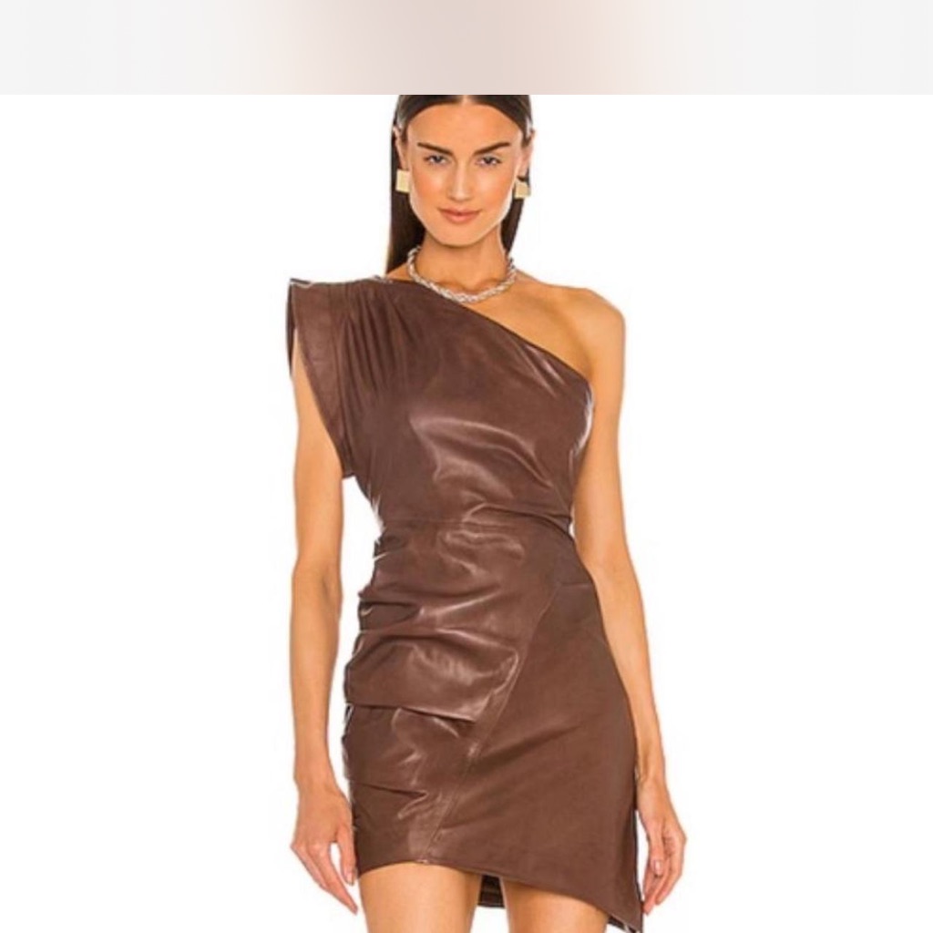 Lamarque Corey One-Shoulder Mini Dress
